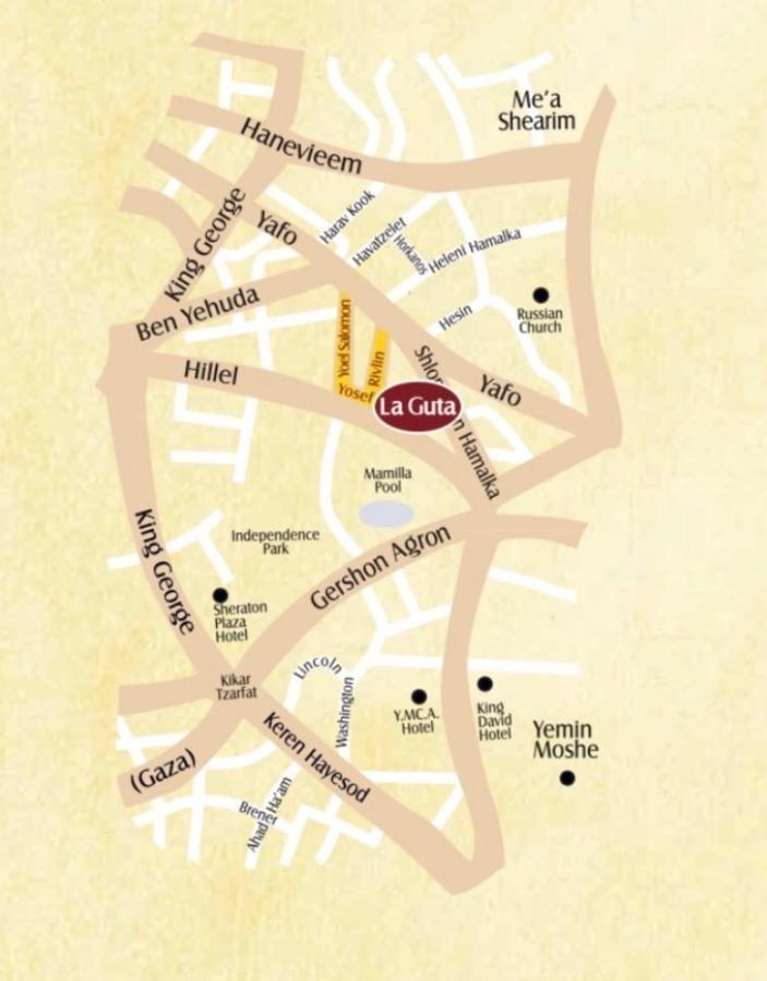 La Guta Studio Suite The Milano Suite 耶路撒冷 外观 照片